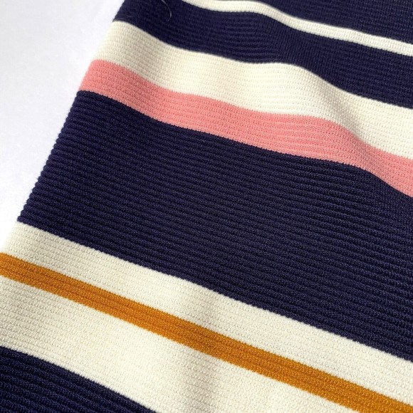 Max Studio Skirt Womens Small Multicolor Stripes NWT Stretch Career - Picture 3 of 11